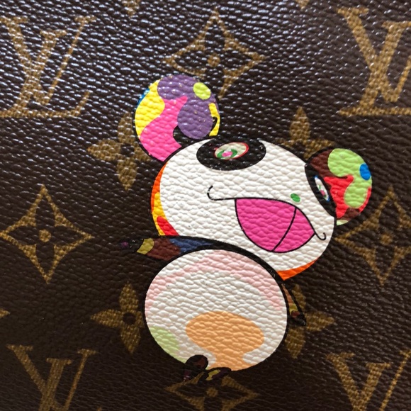 🌼🌼 AUTHENTIC 🌼🌼 Louis Vuitton Murakami Panda Pochette - Picture 3 of 16